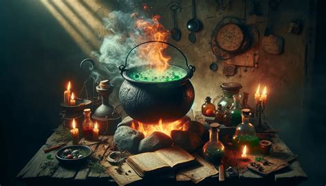 The Healing Properties of Plants and Herbs in the Witch's Cauldron
